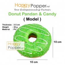 Simulation Donut Pandan Candy MD-T0017 仿真班兰甜甜圈模型