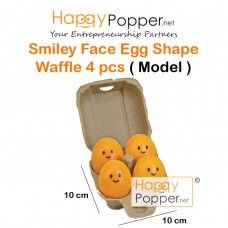 Simulation Smiley Face Egg Shape Waffle Model MD-T0023 仿真笑脸鸡蛋仔模型