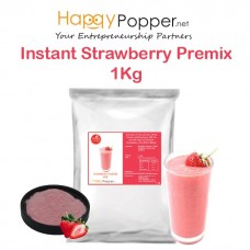 Instant Strawberry Premix Powder 1kg ( 20/Ctn ) BT-P0005 草莓预拌粉1公斤