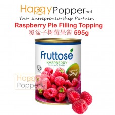 Raspberry Topping Jam  ( Contains Fruit Flesh ) 595g ( 12/Ctn ) BT-SC005 覆盆子莓酱罐头