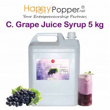 Concentrated Fruit Juice Syrup C.Grape 5kg ( 5 Btl/Ctn ) BT-SY045 香槟葡萄浓缩果汁5公斤装