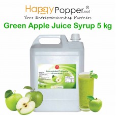 Concentrated Fruit Juice Syrup Green Apple 5kg ( 5 Btl/Ctn ) BT-SY049 青苹果浓缩果汁5公斤装