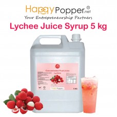 Concentrated Fruit Juice Syrup Lychee 5kg ( 5 Btl/Ctn ) BT-SY047 荔枝浓缩果汁5公斤装