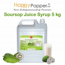 Concentrated Fruit Juice Syrup Soursop 5kg ( 5 Btl/Ctn ) BT-SY054 刺果番荔枝(红毛榴莲)浓缩果汁5公斤装