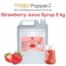 Concentrated Fruit Juice Syrup Strawberry 5kg ( 5 Btl/Ctn ) BT-SY046 草莓浓缩果汁5公斤装