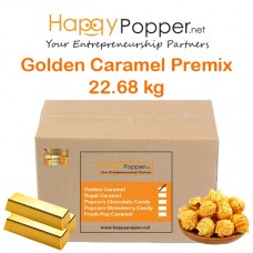 Popcorn Fully Golden Caramel Mix 22.68kg PC-I0028 专用爆米花焦糖裹粉22.68公斤