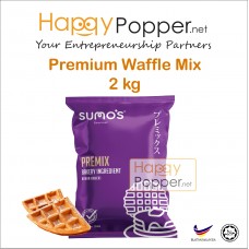 Premium Waffle Powder 2 kg ( Sumos ) ( 10/Ctn ) WF-I0002 华夫饼混合粉2公斤