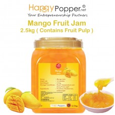 Mango Fruit Jam 2.5kg ( Contains Fruit Pulp ) ( 6 Btl/Ctn ) WF-I0063 芒果果酱2.5公斤 ( 含果肉 ) 