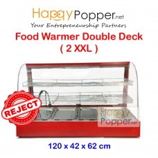 Food Warmer Display Showcase Double Deck ( 2XXL ) FW-M0007(R)