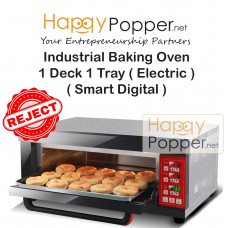 Industrial Baking Oven 1 Deck 1 Tray Smart Digital Control Reject Stock ( Electric ) ( Include Timer ) OV-M0008(R) 智能电热烤箱1层1盘