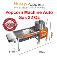 Popcorn Machine Auto with Stand 32oz ( Gas ) 2ND-0064