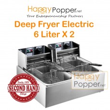 Deep Fryer 6 Liter x 2 Double Tank ( Electric ) 2ND-0065