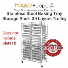 2ND-0074 --82 Bakery Baking Pan Trolley Cooling Rack 30 Layer  烤盘架30层